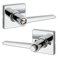 thumbnail image 2 of Kwikset Sl4000dalsqt Safe Lock By Kwikset Daylon Privacy Door Lever Set - Grey, 2 of 7