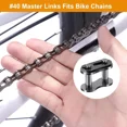 thumbnail image 5 of 30pcs 40 Roller Chain Connecting Links, Master Connector #40, 5 of 5