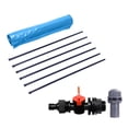 thumbnail image 5 of Gzxs 100 Gallon Collapsible Rain Barrel, Large Garden Water Storage Tank, Portable Folding Rainwater Collector, Water Catcher (Blue), 5 of 9