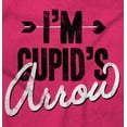 thumbnail image 2 of Im Cupids Arrow Funny Valentines Day Hoodie Sweatshirt Women Brisco Brands L, 2 of 6