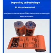 Multipurpose Emergency Splints Roll Reliable Support for Bone Fractures Care