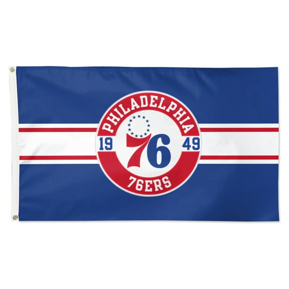 WinCraft Philadelphia 76ers 3' x 5' Applique Flag