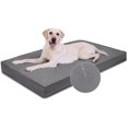 thumbnail image 1 of Cama para perros Vonabem Outdoor, impermeable, lavable, XL, 41 x 27 pulgadas, gris, 1 of 9