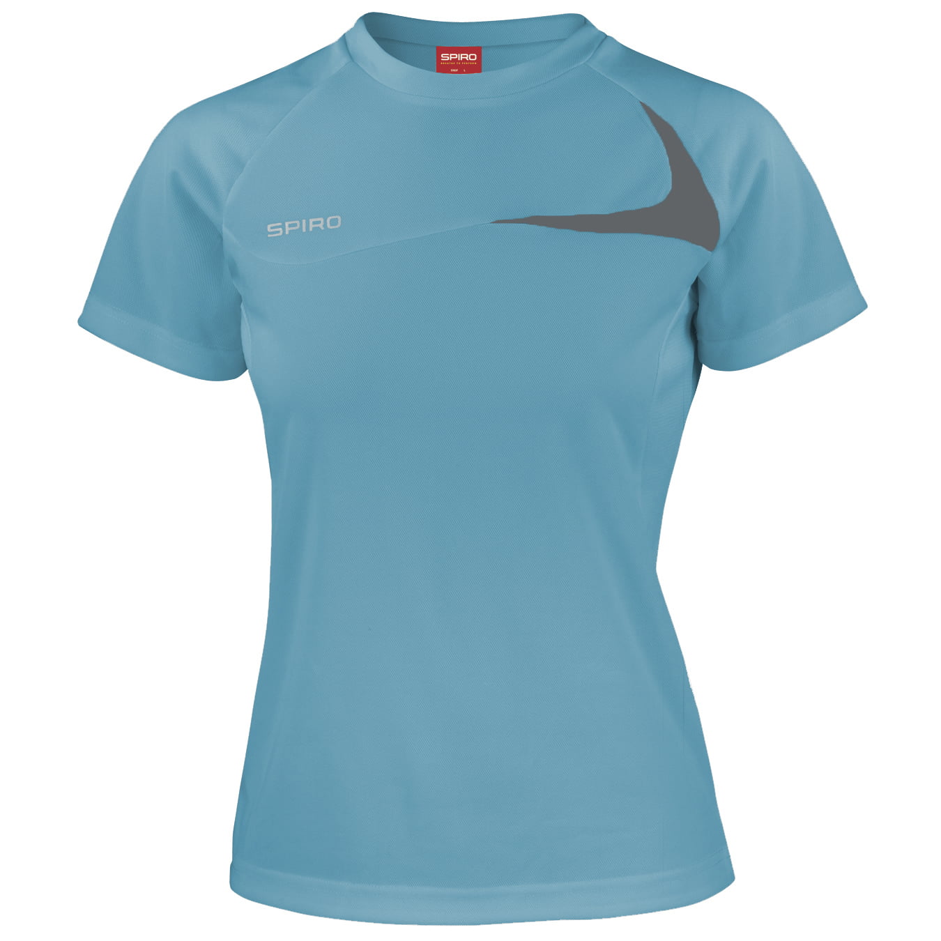 Spiro Womens Dash Training Workout Gym Sports Fitness Workout T-Shirt Top 