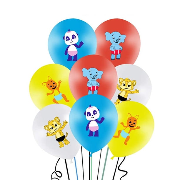 Kit de globos de fiesta PartyBalloons de 12 pulgadas y 12 piezas para niños