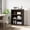 Dark Oak, variant on 3-Shelf Modern Bookcase – 32" Wide Freestanding Wooden Bookshelves with Open Compartments for Office or Library