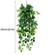 thumbnail image 2 of Guirnalda de rosas artificiales Simulación Decoración floral Colgante de pared para el hogar Vid de flor de rosa falsa, Blanco Inevent HA8234-02B, 2 of 2