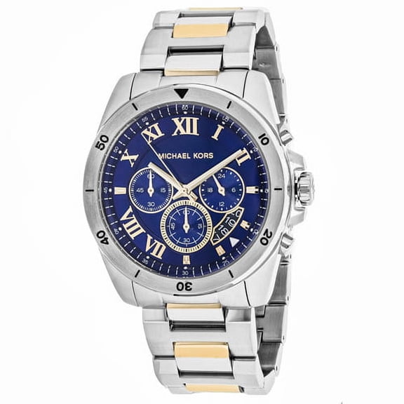 Michael Kors Men's Brecken Watch Quartz Mineral Crystal MK8437