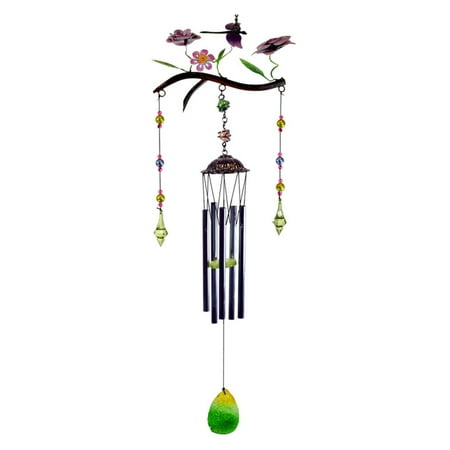 - Great World Dragonfly Poly Resin Branch Wind Chime