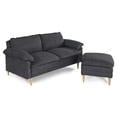 thumbnail image 3 of Sofá Cama Makora Remmy Oxford Velvet Memory Foam con Respaldo Reclinable, 3 of 8