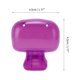 thumbnail image 2 of Cubiertas de cepillo de dientes en forma de pez ligeras de 6 piezas para viajar, plástico púrpura, 2 of 5