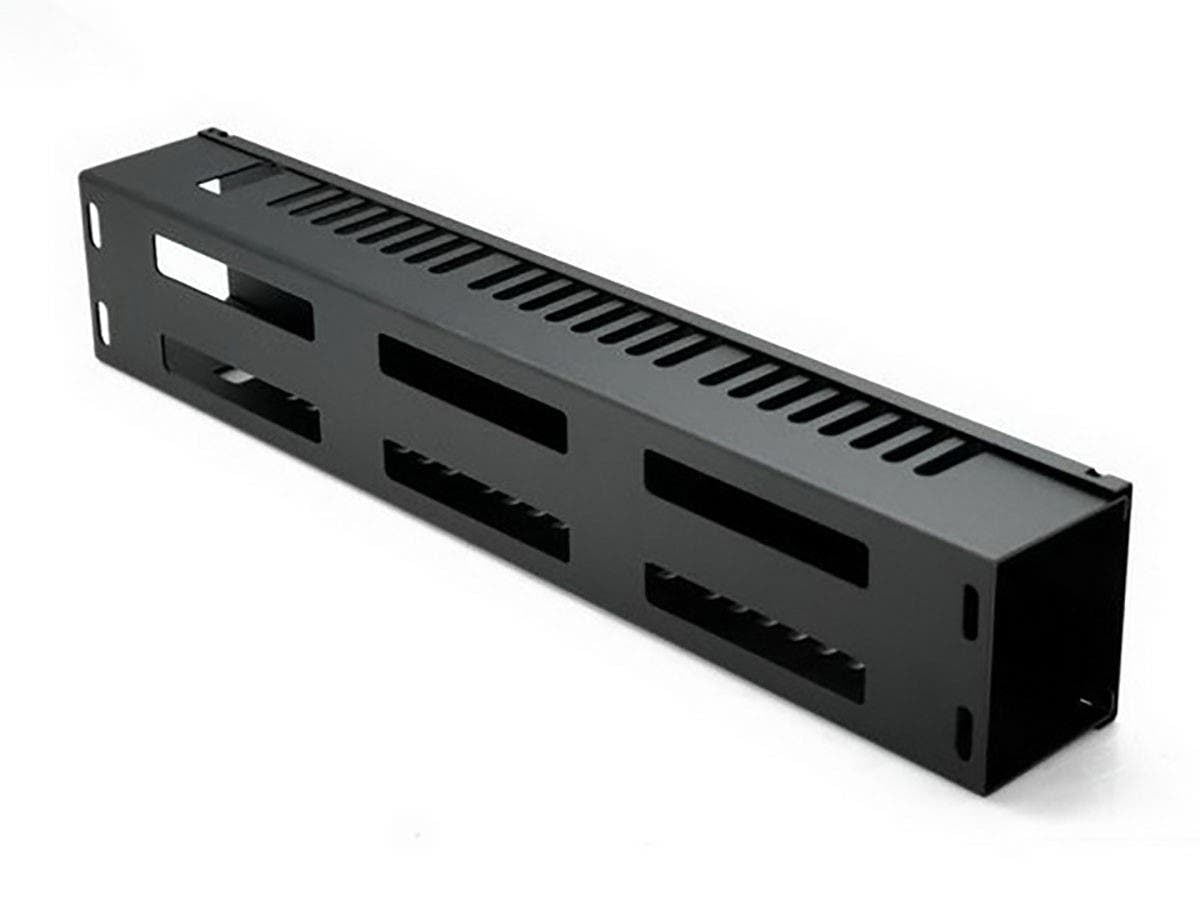 Monoprice 2U Cable Management Rack Kit, GSA Approved, Network Cable