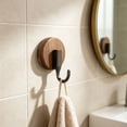 thumbnail image 6 of Vintage Suction Cup Hooks, Loetky Removable Shower Hooks For Bathroom Window Glass Mirror Tile, Towel Hooks Bath Robe Looafh Hook, A Hook, 6 of 8