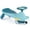 Blue, variant on Costway Wiggle Car for Kids with LED Flashing Wheels, Music, Horn for Indoor Outdoor Play Pink