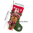 thumbnail image 6 of Eoperou Christmas Stocking - Xmas Tree Hanging Decoration Plush Santa Reindeer Snowman Candy Socks, Home Office Parties, 6 of 8