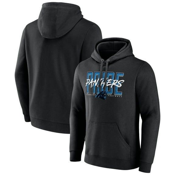 Men's Black Carolina Panthers Hometown Collection Prevent Pullover Hoodie
