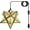 Gold-Matt, variant on Gold Moravian Star Hanging Light with 16.5ft Plug-in Cord,Farmhouse Star Pendant Light Fixture with Switch,Indoor Decorative Ceiling Light for Bedroom Kitchen Island Porch Etc(LED Bulb Include)