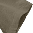thumbnail image 5 of SeCaotees Men's Short Sleeve Linen‑Blend Button‑Front Shirt Turn‑Down Collar Relaxed Fit Lightweight Breathable Fabric For Summer Beach Vacation Shirts Army Green,L, 5 of 9
