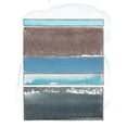 thumbnail image 2 of Delamater, Rob 15x18 Black Ornate Wood Framed with Double Matting Museum Art Print Titled - Pacific Horizon VIII, 2 of 4