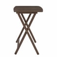 thumbnail image 5 of Mainstays Modern XL Oversized Folding Tray Table, Espresso, 5 of 9