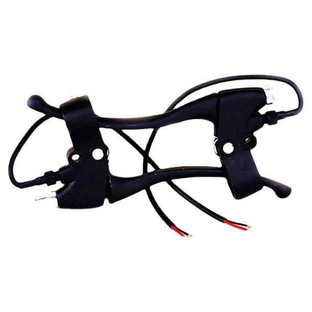 Scienceny 1 par de palancas de freno para bicicleta eléctrica, interruptor de encendido, empuñadura de aleación de aluminio para patinete Type2 NO2