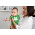 thumbnail image 4 of St. Patricks Day - Distressed Shamrock Kelly Green Soft Baby One Piece - 3-6 months, 4 of 5