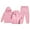 A-Pink, variant on Tiweut 2PCS Outfits Girls Winter Lined Bow Print Hoodie and Joggers Tracksuit Set,2-3 Y