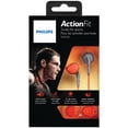 thumbnail image 5 of Philips SHQ1200/28 ActionFit Sports In-Ear Headphones (Gray/Orange), 5 of 9
