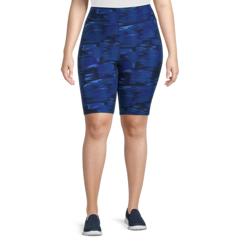 Plus size bike shorts sales walmart