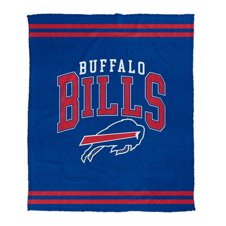 Pegasus Buffalo Bills 60" x 70" Cozy Plush Knit Blanket