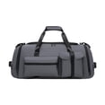 thumbnail image 1 of Bolsa de viaje para hombre y mujer, bolsa deportiva para gimnasio, para entrenamiento deportivo, camping, gimnasio, viajes Gris, 1 of 8