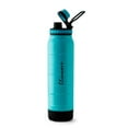 thumbnail image 2 of SOPL-OLIVEWARE Boom Buzz Water Bottle with Better Grip, 1000 ml Bottle, BPA Free & Leak Proof, For Home, Office & Gym use - Blue, 2 of 4