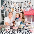 thumbnail image 2 of 13PCs Cow 12 Month Photo Banner - 1st Birthday Baby Banner for Newborn to 12 Months, Cow Print Birthday Party Decorations, Farm Barnyard Cowboy Cowgirl First Birthday Party Supplies, 2 of 7