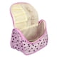thumbnail image 3 of Bolsa de cosméticos perfecl con cremallera Rosa Patrones de corazones, 3 of 8