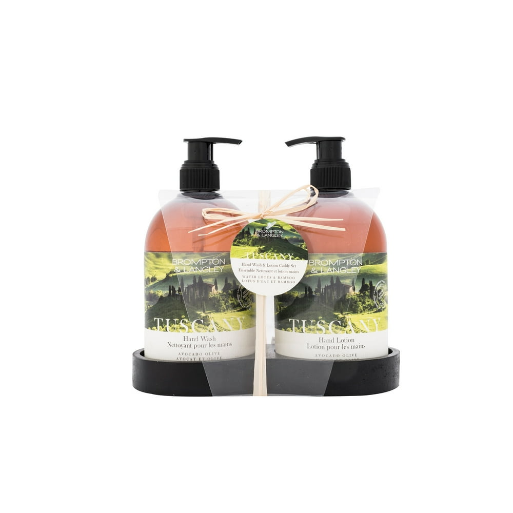 Brompton & Langley Exotic Retreats Caddy Hand Wash and Lotion Set