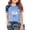 ##-Blue156, variant on Girls USA 250Th Anniversary T-Shirt Independence Day Short Sleeve Top, Sizes 1-13