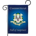 thumbnail image 2 of Breeze Decor 58138 States Connecticut 2-Sided Impression Garden Flag - 13 x 18.5 in., 2 of 2