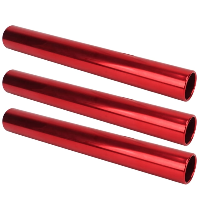 Batones De Relé De Campo De Pista De aleación De Aluminio 3pcs, Para Carreras De Al Aire , Eventos De Relevo De Equipo, Adecuado Para Estudiantes