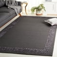 thumbnail image 2 of SAFAVIEH Glamour Elfrida Bordered Area Rug, Dark Grey, 8' x 10', 2 of 7