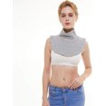 thumbnail image 4 of LAICAIW Femmes Col Roulé Dickies, Col Roulé Amovible, Demi-Col Montant en Coton Faux Chandail, 4 of 6