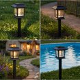 thumbnail image 5 of 12-Pack Solar Pathway Lights Outdoor, IP65 Waterproof LED Garden Lights with Auto On/Off, Warm White Landscape Lighting for Walkway, Yard, Patio and Driveway, Black, 5 of 7