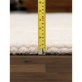 thumbnail image 4 of Pasargad Home Edgy 5' x 8' Hand-Tufted Silk and Wool Ivory Rug, For Indoor Space and all Age of Group, 4 of 4