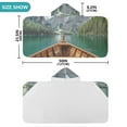 thumbnail image 4 of Yayeee Kids Hooded Towels Toddler Soft Absorbent Beach Bathing Wrap 50" x 23.5", Lake, 4 of 5