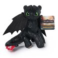 thumbnail image 2 of Dreamworks Dragons How to Train Your Dragon Toothless Plush Toy, 8", 2 of 8
