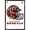 Black Framed Version, variant on NFL Cincinnati Bengals - Drip Helmet 20 Wall Poster, 14.725" x 22.375"