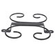 thumbnail image 4 of Wall Wine Glass Rack Upside Down Holder Hanging Shelf Home Kitchen Bar Decor Black, 4 of 5