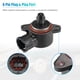 thumbnail image 5 of Válvula de control de aire inactivo Unique Bargains IACV para Nissan Almera 2002 No.237814M500, 5 of 7