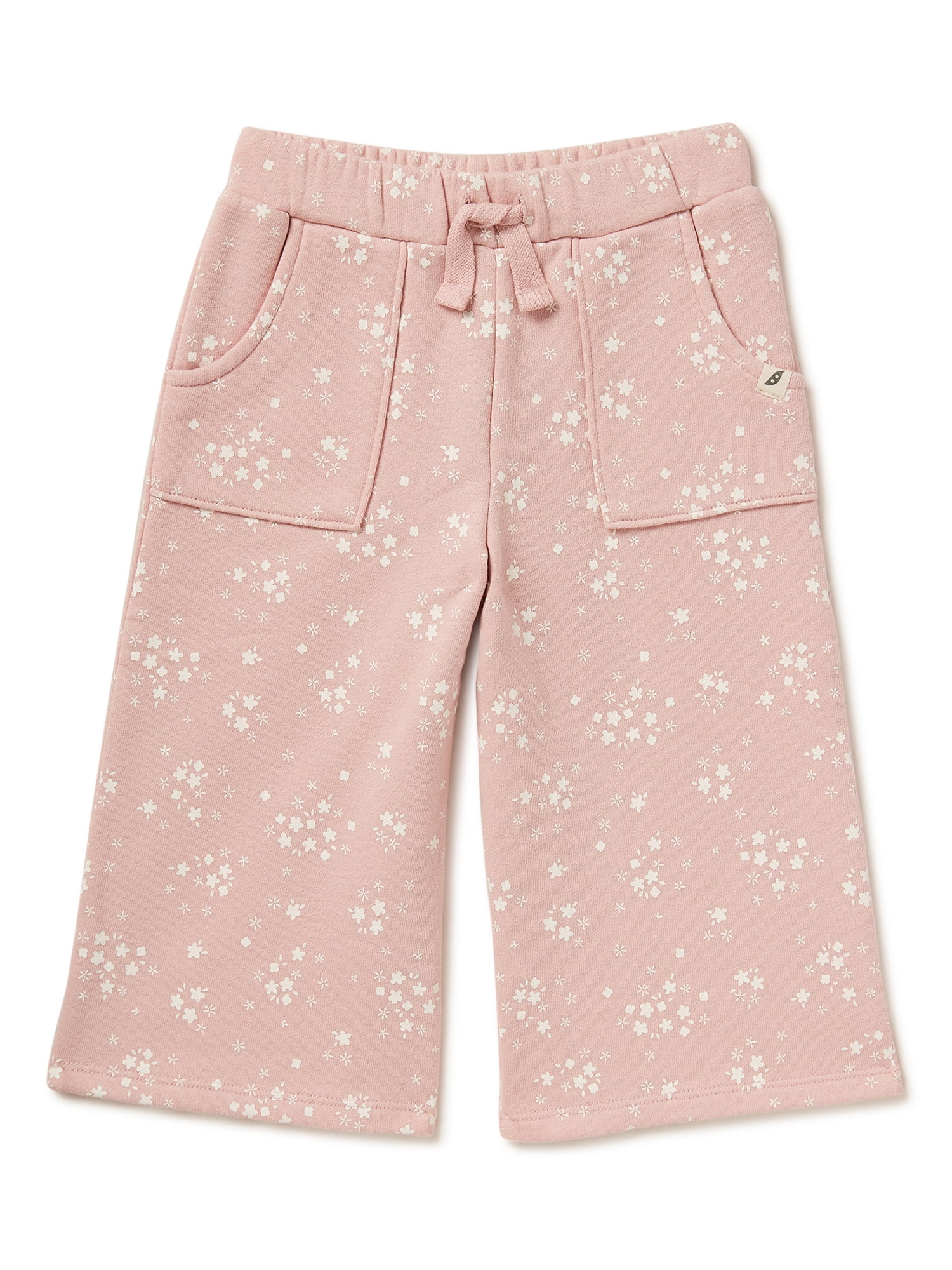 easy-peasy Baby and Toddler Girls' Wide Leg Pants, Sizes 12 Months-5T