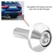 thumbnail image 3 of Junta de guardabarros de placa de matrícula de tuerca de tornillo de aleación de aluminio Multicolor Universal de 6mm para coche (plateado) Jadeshay A, 3 of 8