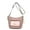 Mauve Blush, variant on MKF Collection Serenity Women Hobo Bag, Color Block Vegan Leather Shoulder Bag by Mia K - Mauve Blush